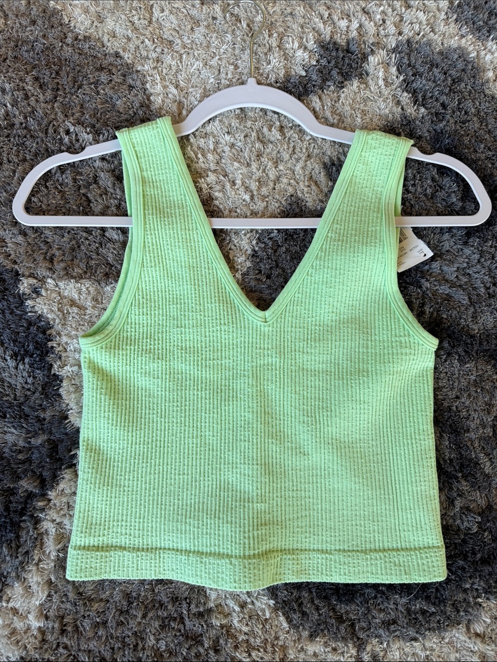 By Together Women’s V-Neck/U-Neck  Brami Fine Line Crop Tank Top